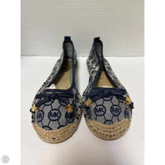 Shoes Designer By Michael Kors In Blue, Size: 9
