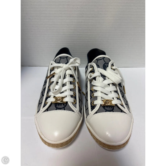 Shoes Designer By Michael Kors In Blue, Size: 8.5