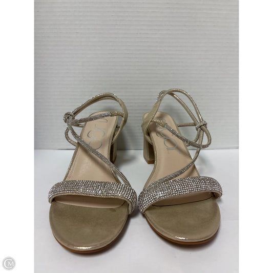 Shoes Heels Block By Sugar In Silver, Size: 9