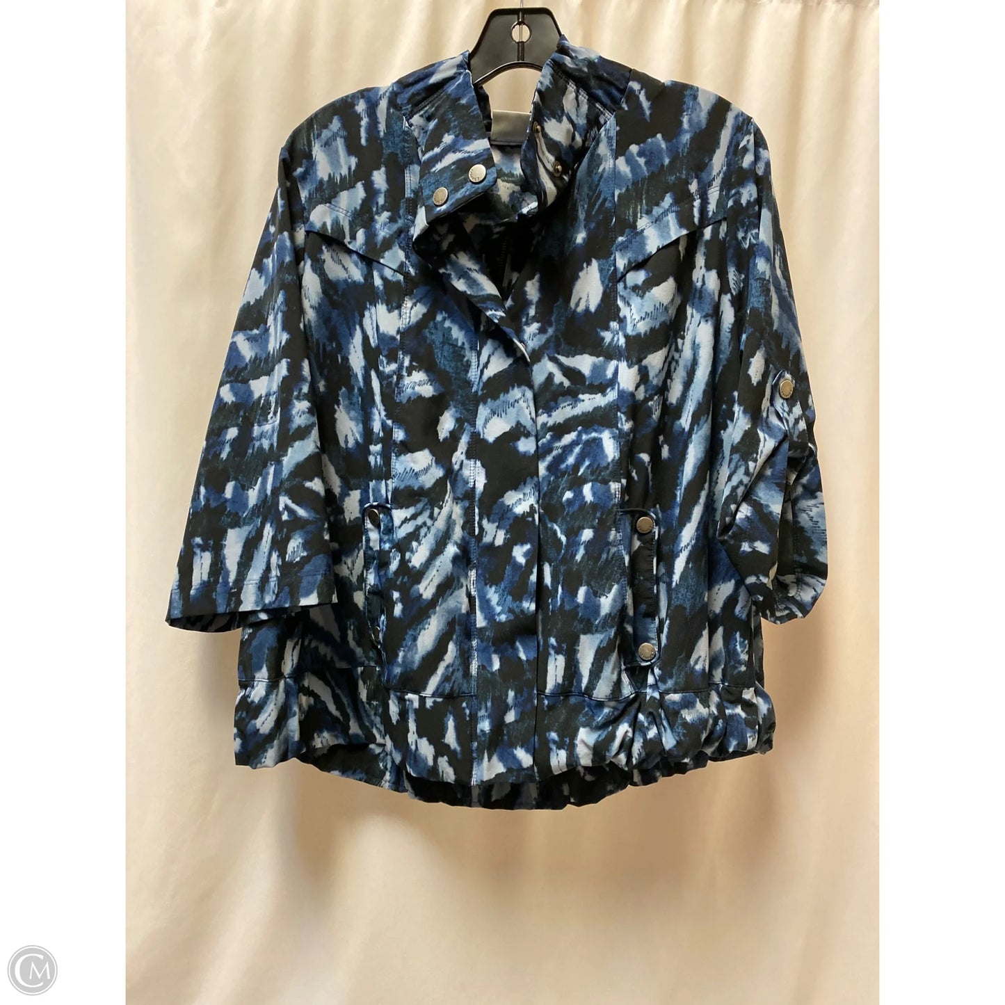 Jacket Other By Chicos In Blue, Size: L