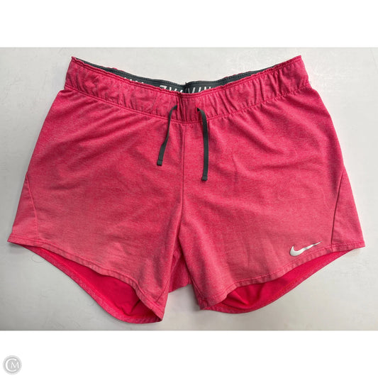 Athletic Shorts By Nike In Pink, Size: S