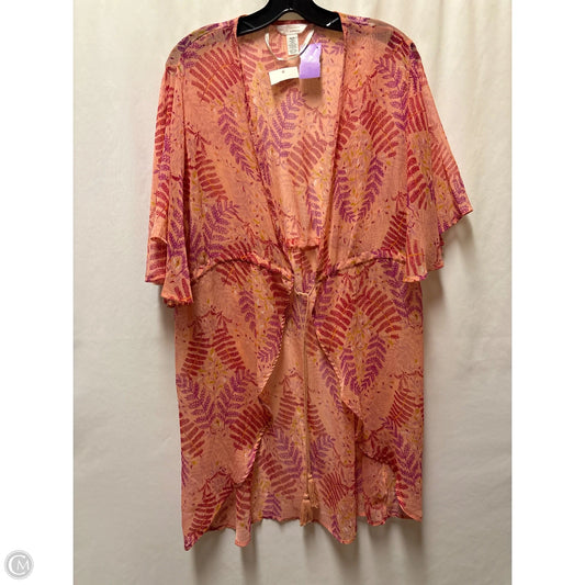 Swimwear Cover-up By Lc Lauren Conrad In Pink, Size: Osfm