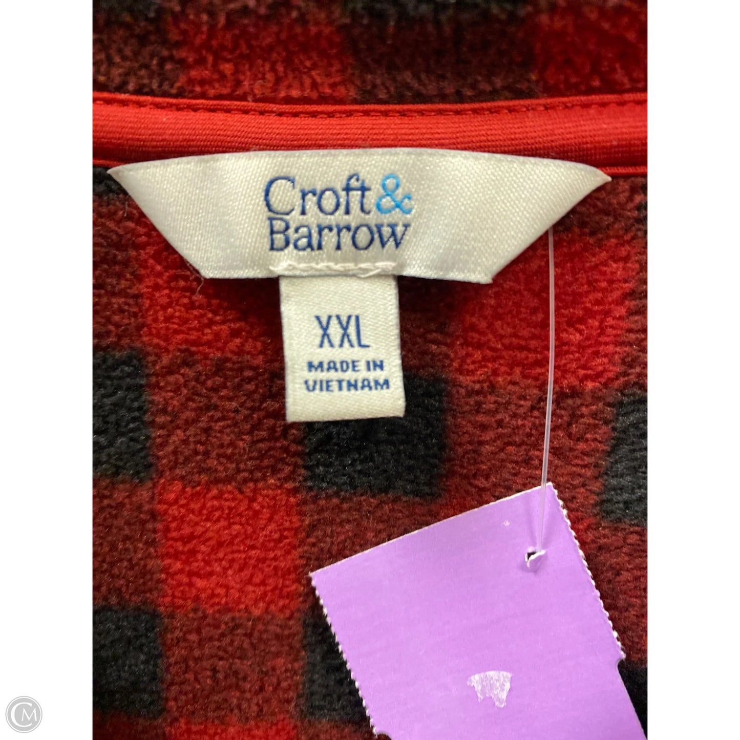 Jacket Other By Croft And Barrow In Red, Size: Xxl