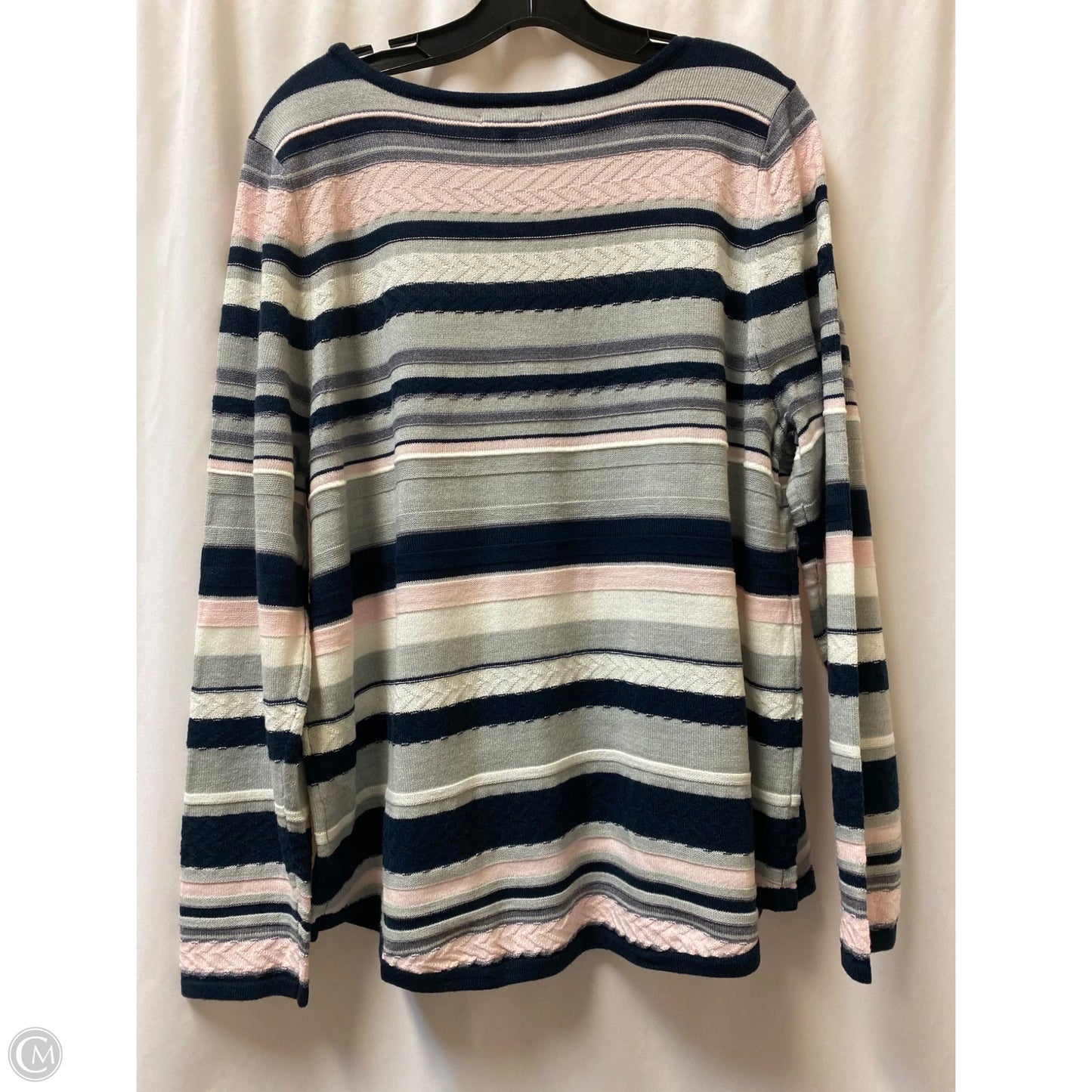Sweater By Croft And Barrow In Grey, Size: Xxl