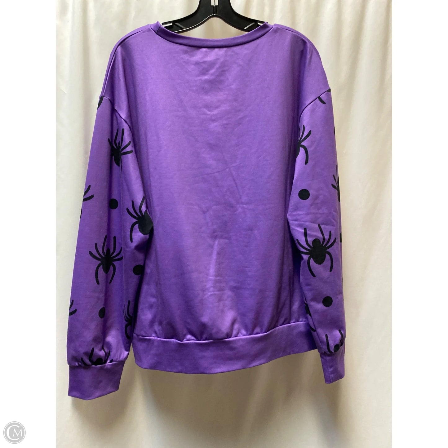 Top Long Sleeve By Clothes Mentor In Purple, Size: Xl
