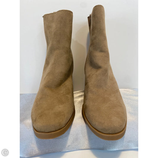 Boots Ankle Heels By Universal Thread In Brown, Size: 8.5