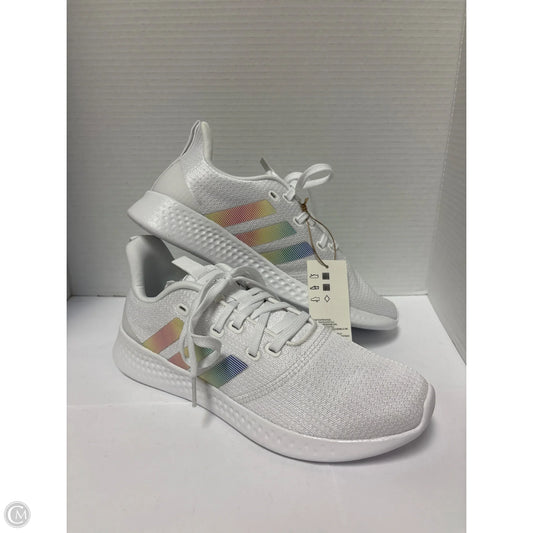 Shoes Athletic By Adidas In White, Size: 10