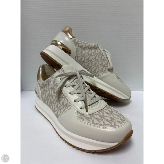 Shoes Designer By Michael Kors In Beige, Size: 9.5