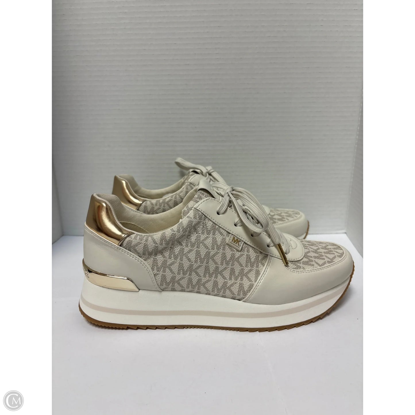 Shoes Designer By Michael Kors In Beige, Size: 9.5