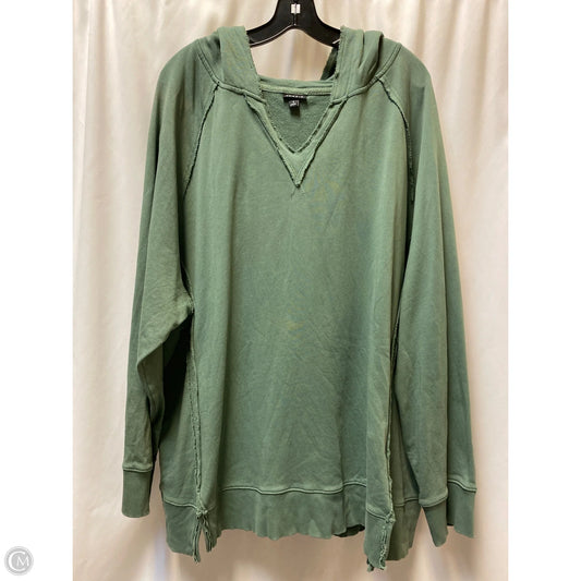Top Long Sleeve By Torrid In Green, Size: 1x