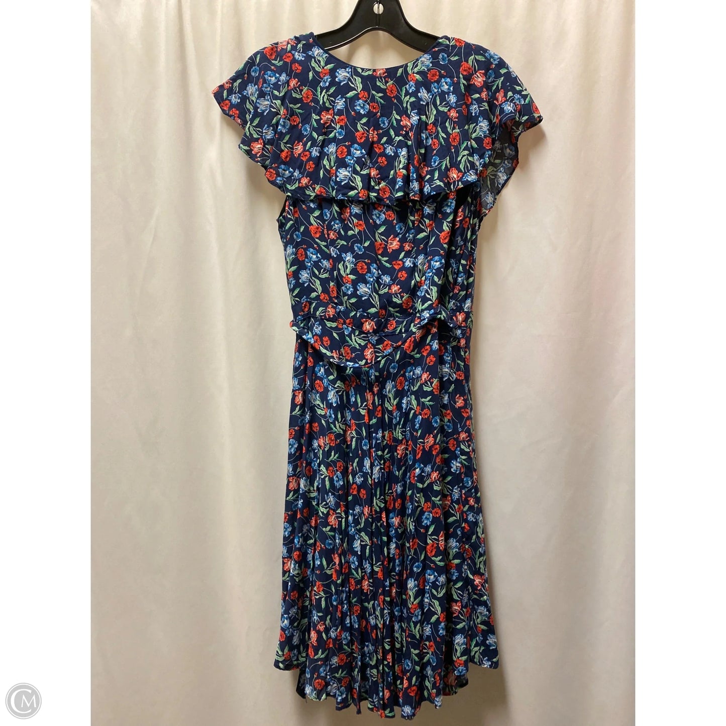 Dress Casual Midi By Draper James In Blue, Size: M