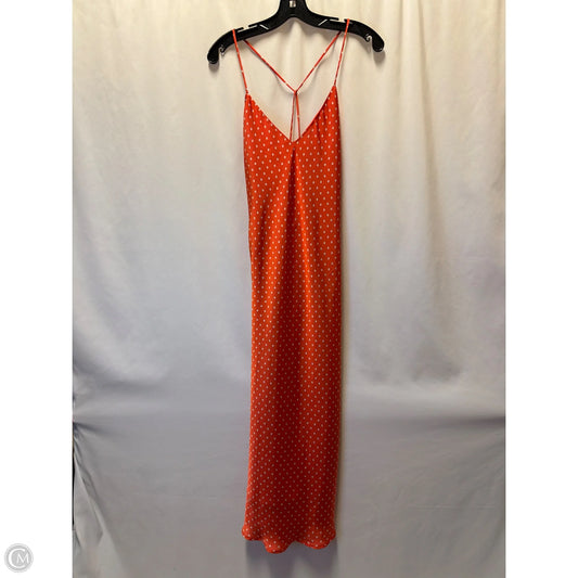 Dress Casual Maxi By Clothes Mentor In Orange, Size: S