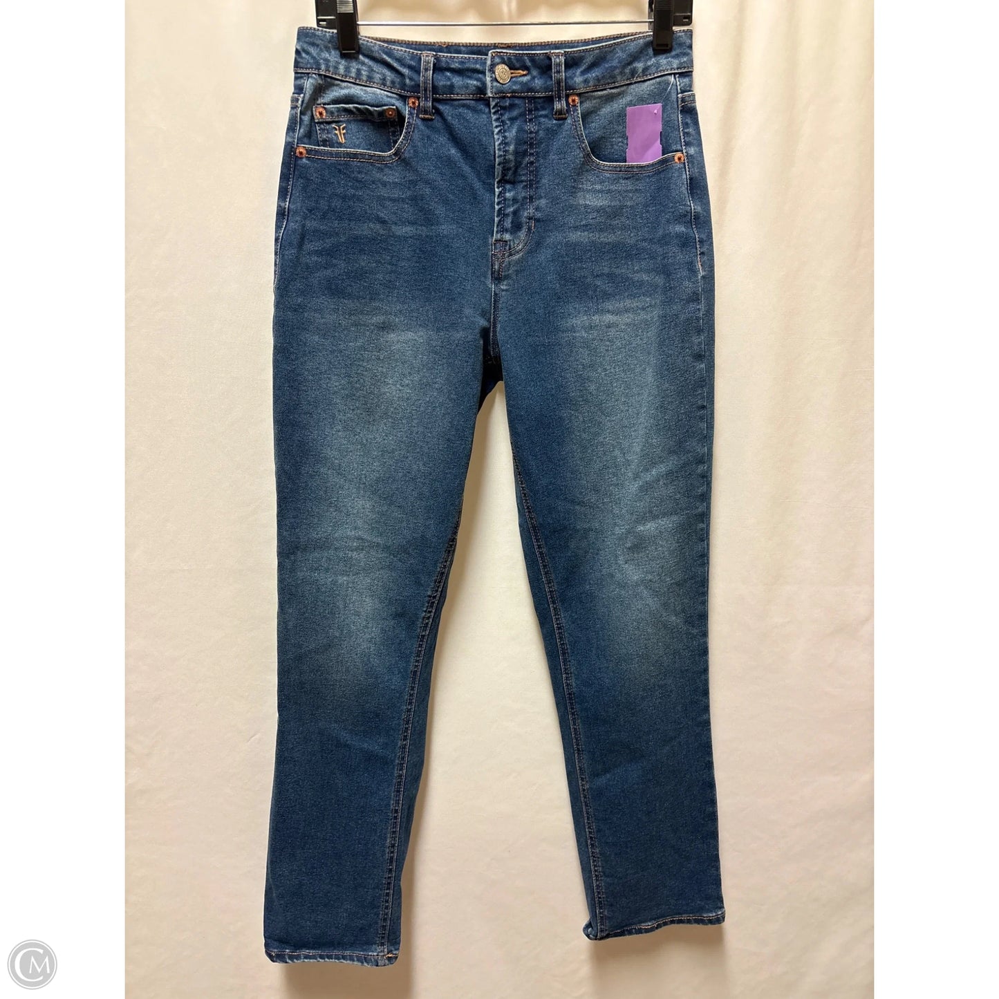 Jeans Designer By Frye In Blue Denim, Size: 4
