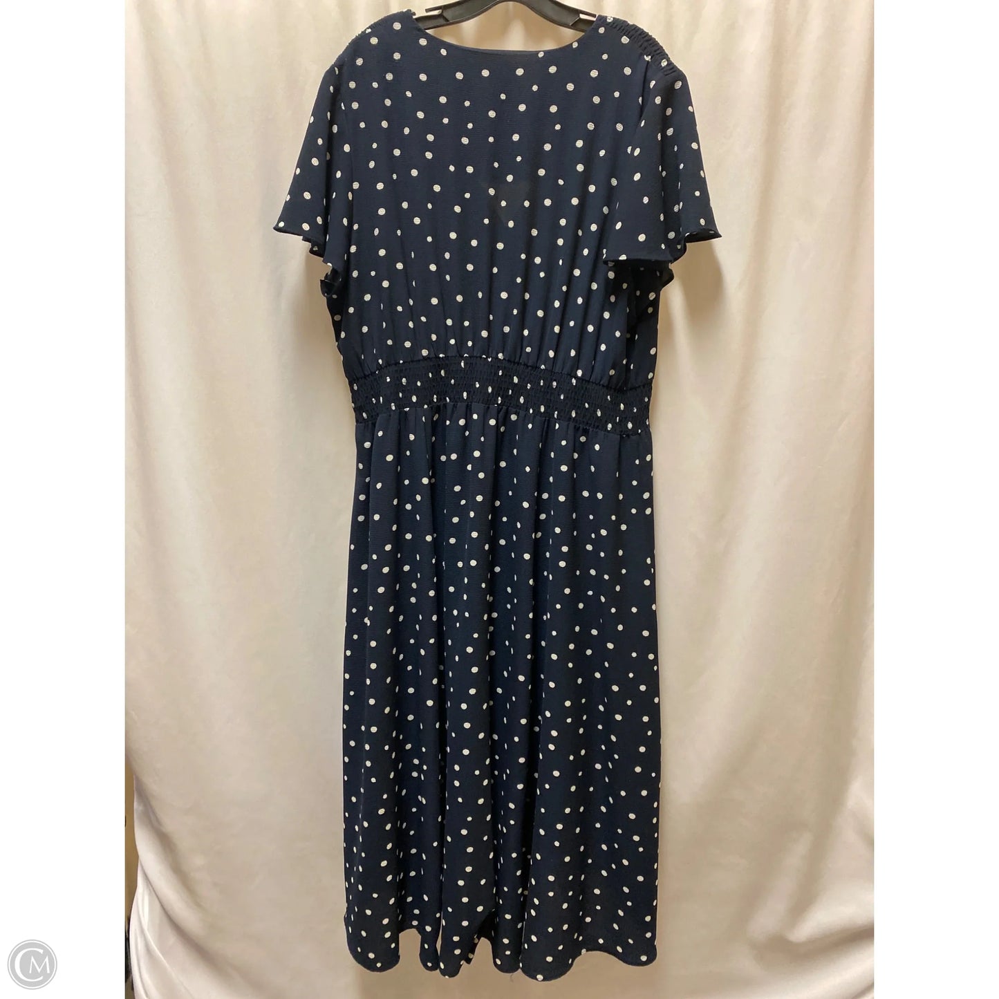 Dress Casual Maxi By Lane Bryant In Navy, Size: 3x