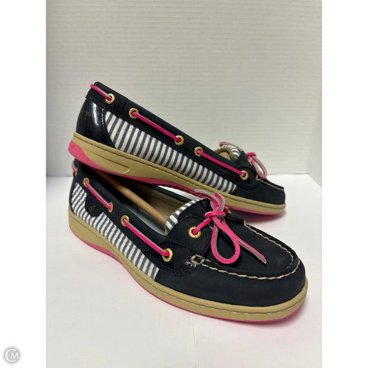 Shoes Flats By Sperry In Navy, Size: 9