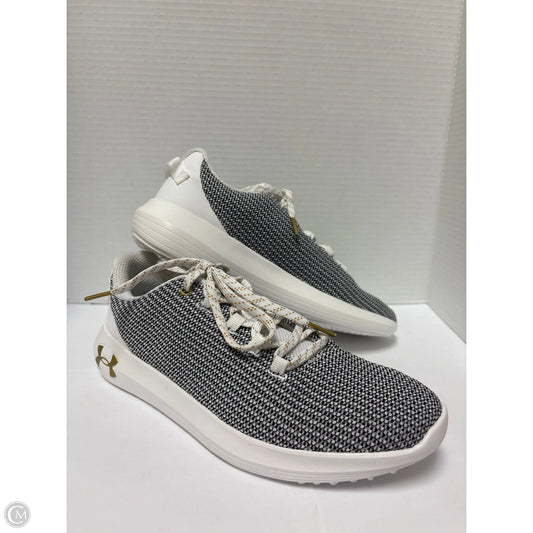 Shoes Athletic By Under Armour In Black & White, Size: 9