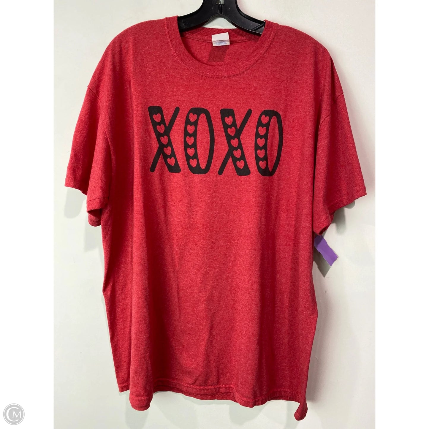 Top Short Sleeve By Clothes Mentor In Red, Size: Xl