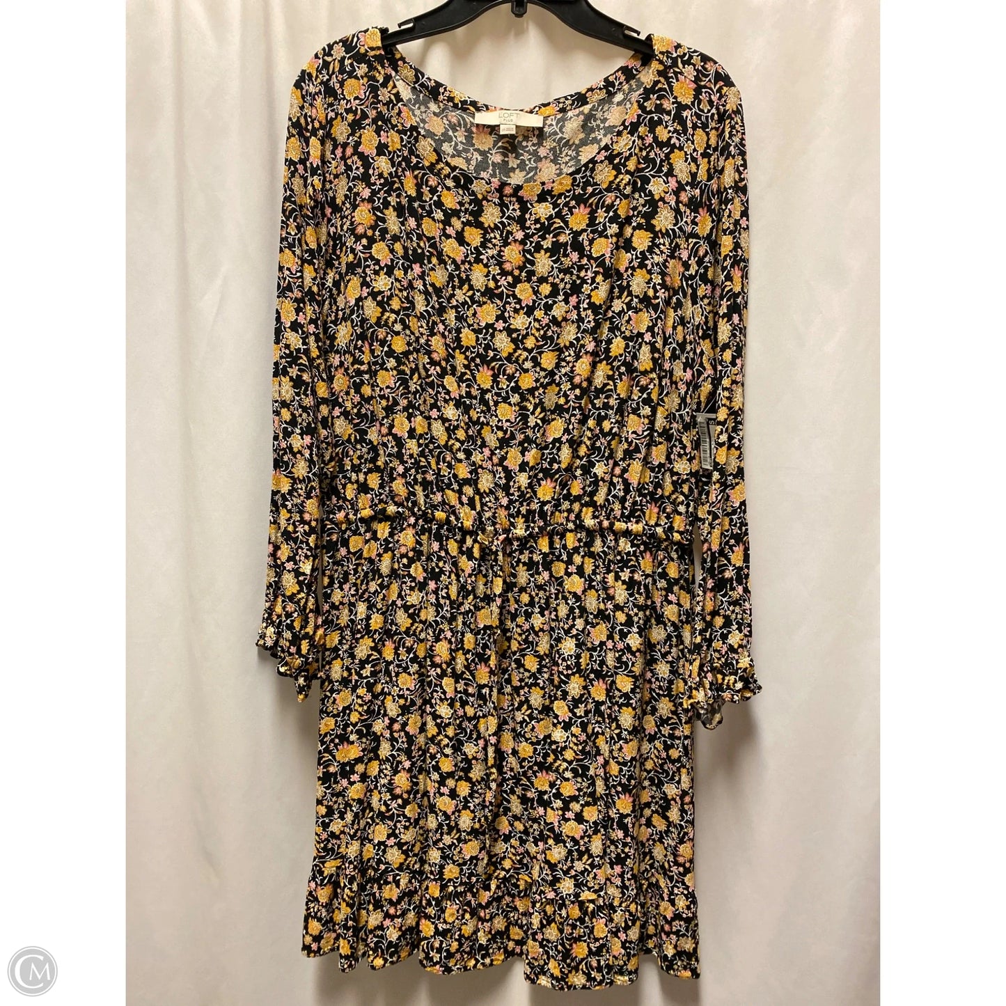 Dress Casual Midi By Loft In Zebra Print, Size: 1x
