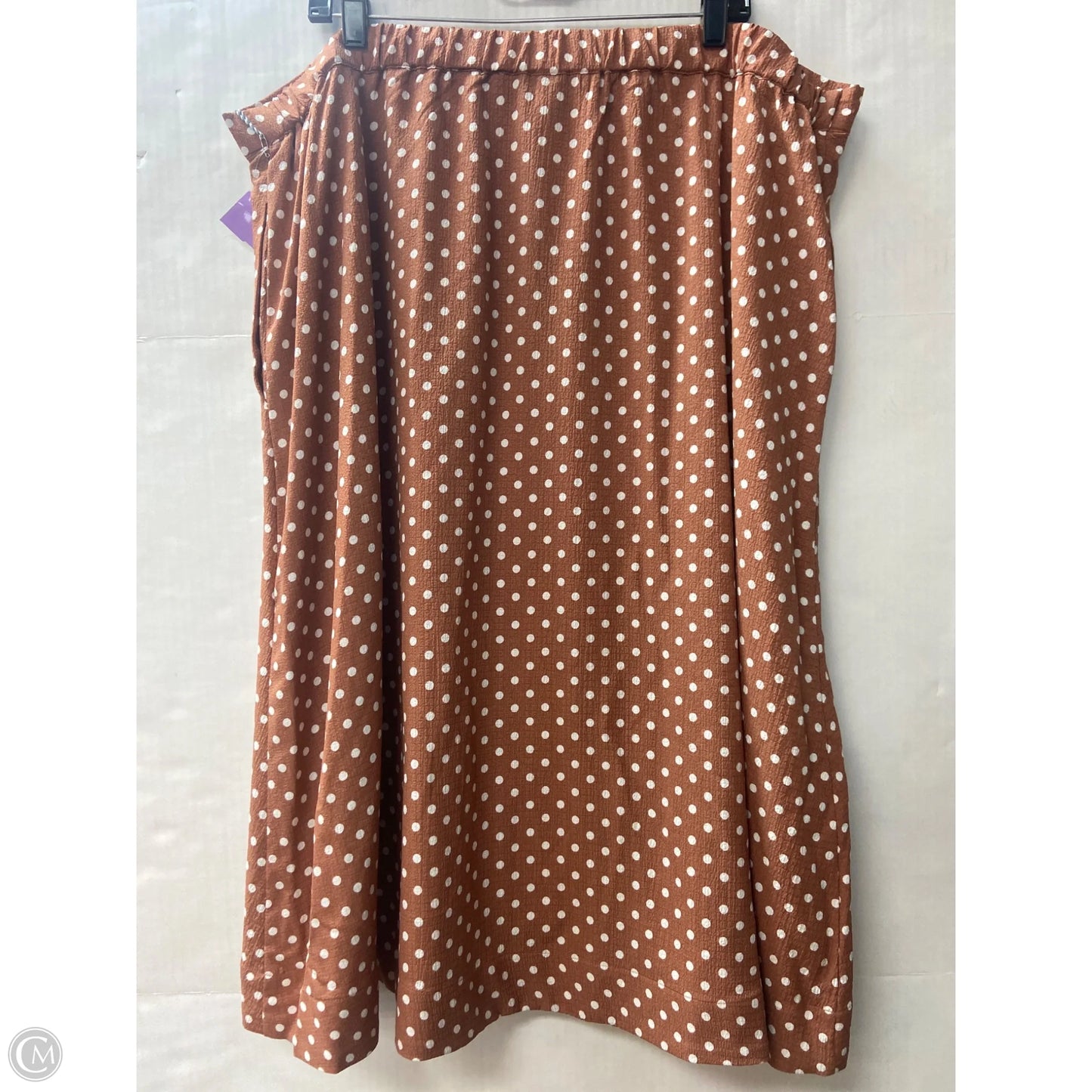 Skirt Midi By Draper James In Copper, Size: 2x