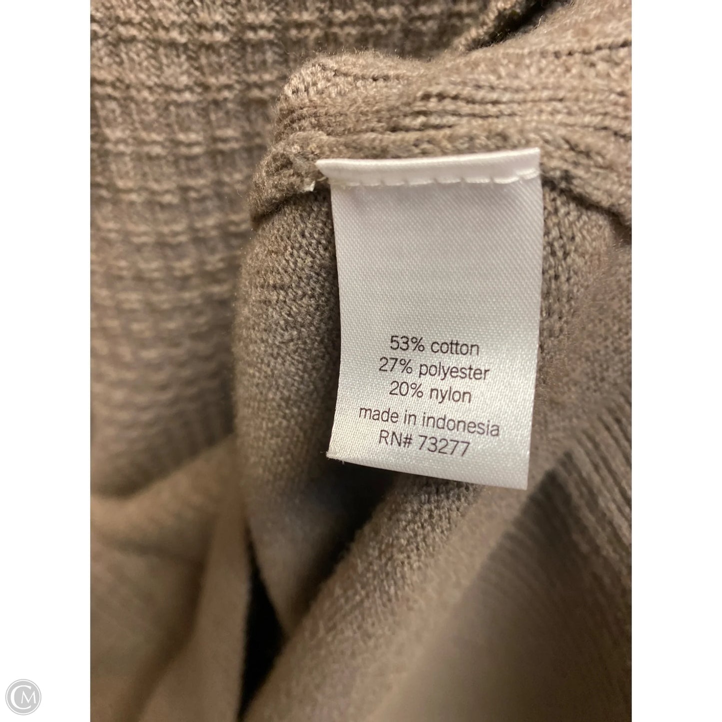 Sweater By Sonoma In Taupe, Size: S