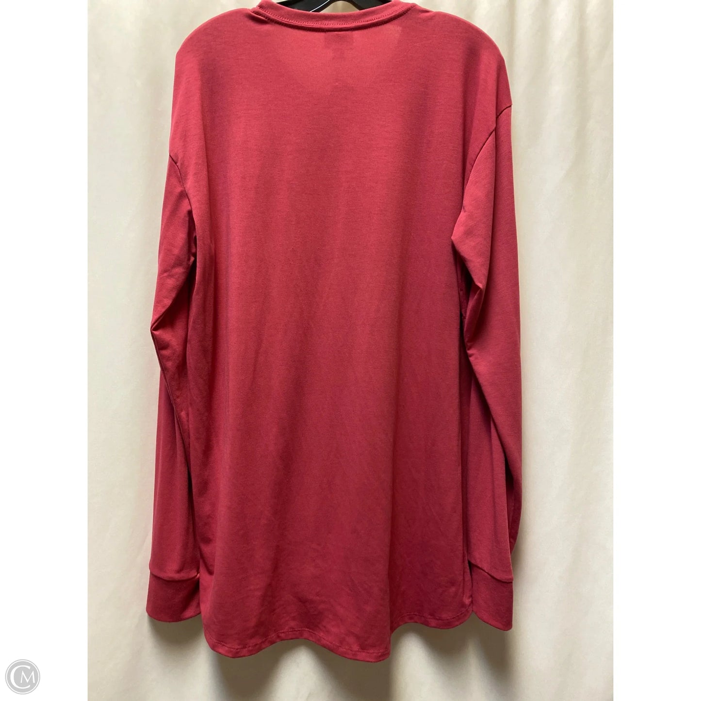 Top Long Sleeve By Lularoe In Pink, Size: L