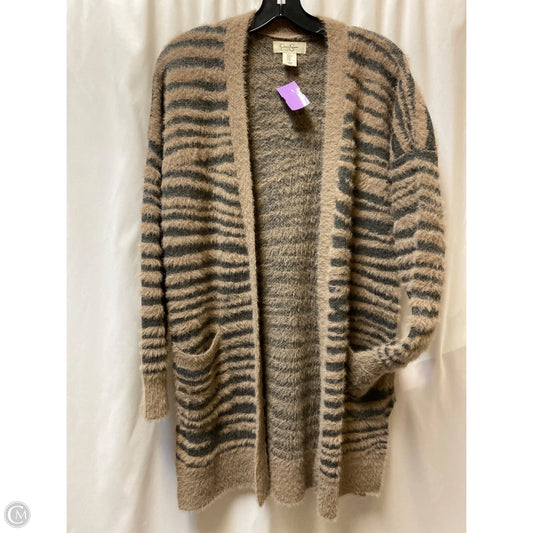 Cardigan By Jessica Simpson In Animal Print, Size: M