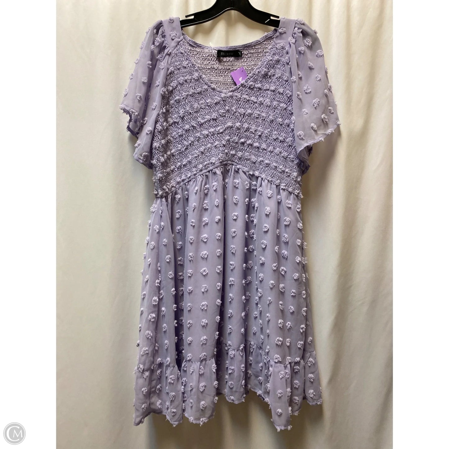 Dress Casual Midi By Clothes Mentor In Purple, Size: Xl