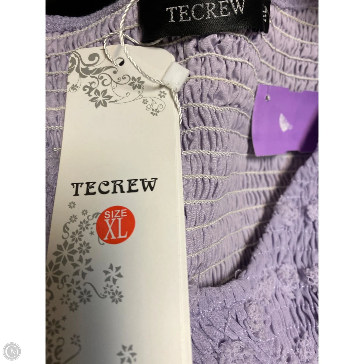 Dress Casual Midi By Clothes Mentor In Purple, Size: Xl