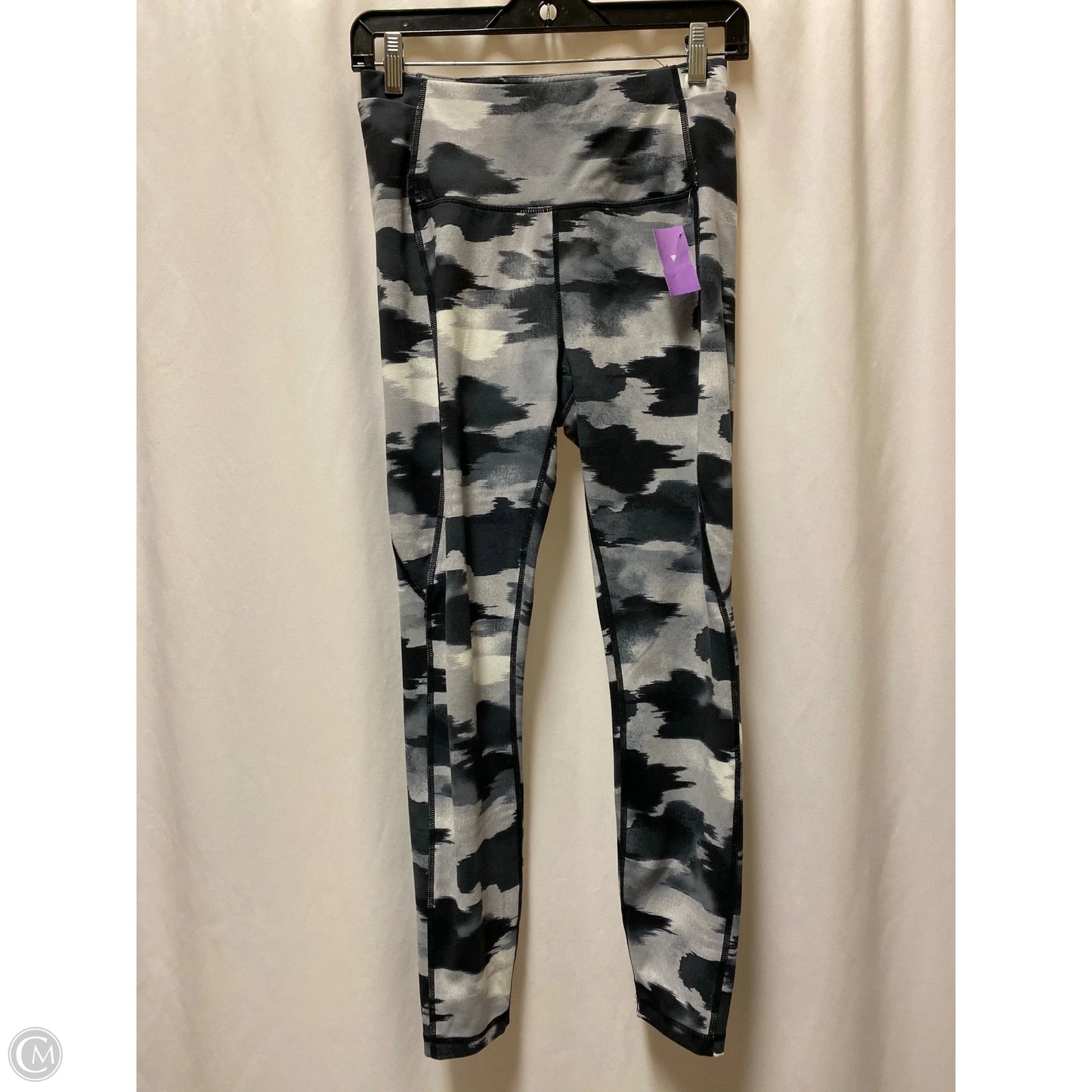 Athletic Leggings By Reebok In Black, Size: S