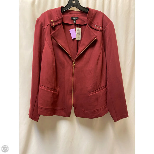 Jacket Other By Torrid In Maroon, Size: 4x