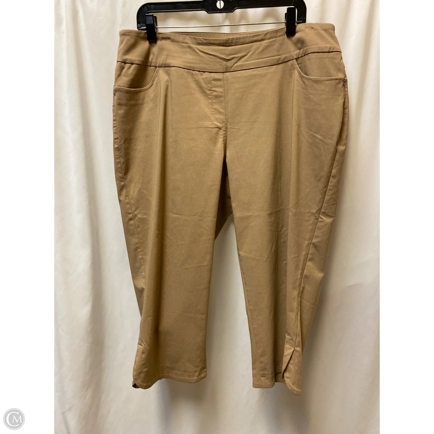 Capris By West Bound In Brown, Size: 18