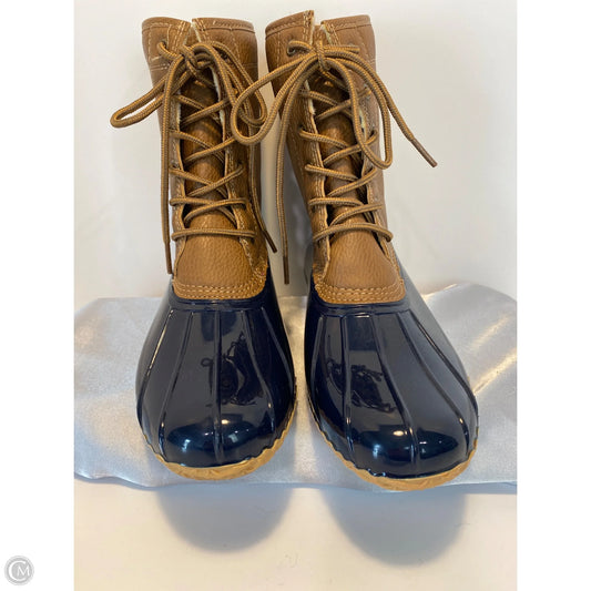 Boots Rain By Jbu By Jambu In Navy, Size: 8.5