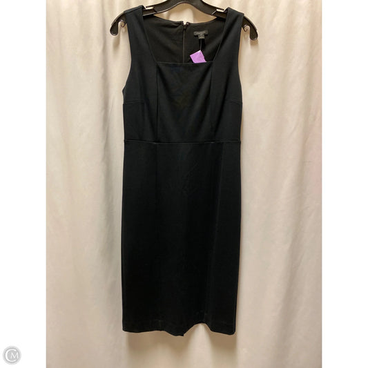 Dress Casual Midi By Ann Taylor In Black, Size: S