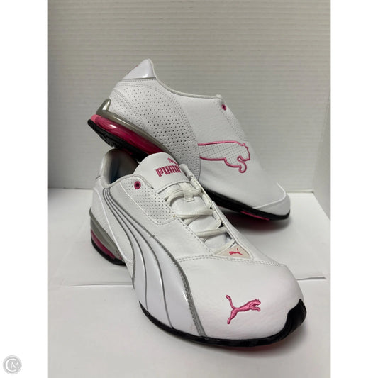 Shoes Athletic By Puma In White, Size: 8.5