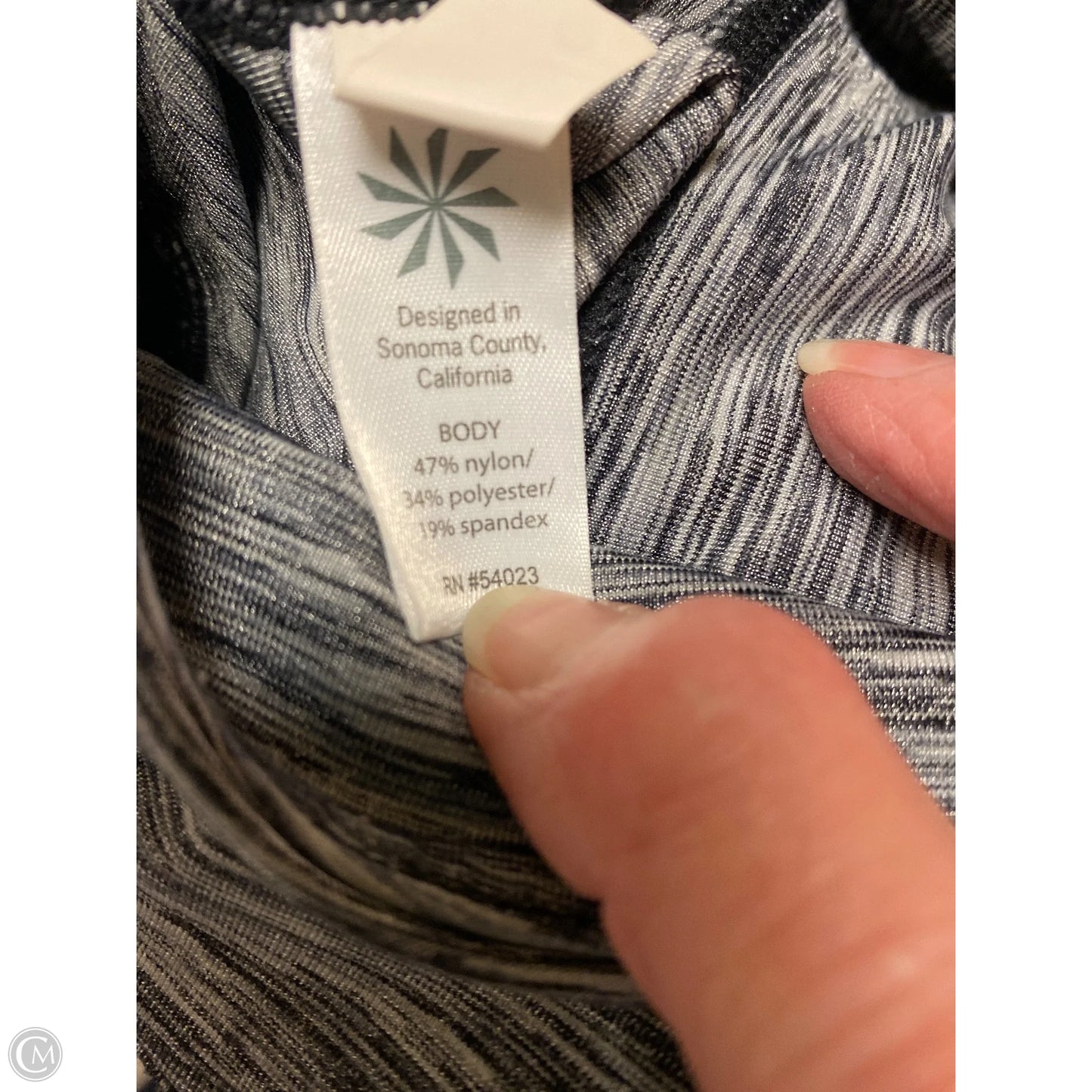 Athletic Leggings By Athleta In Grey, Size: S