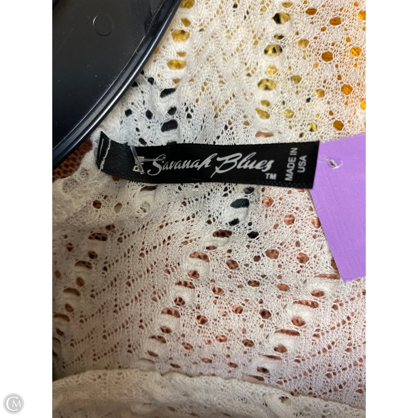 Cardigan By Clothes Mentor In Cream, Size: Mp