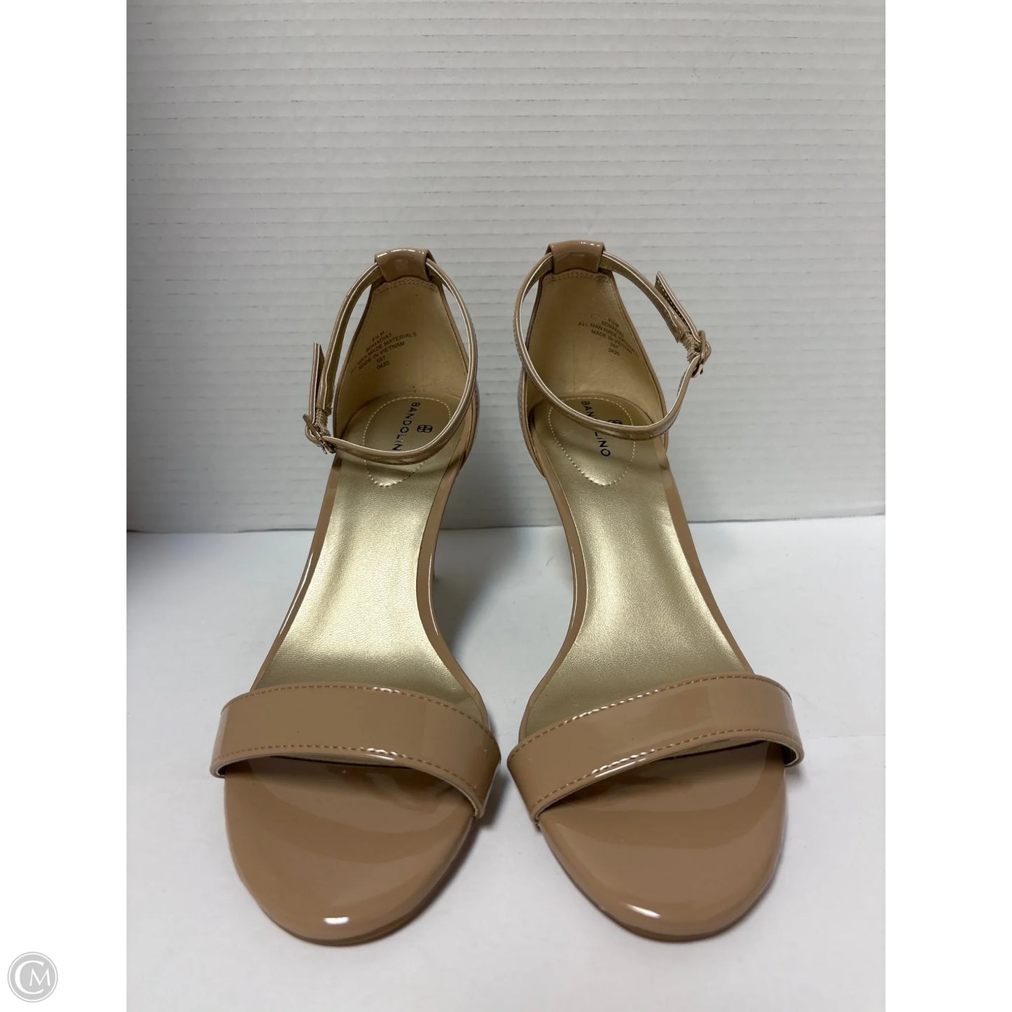 Shoes Heels Kitten By Bandolino In Tan, Size: 8.5