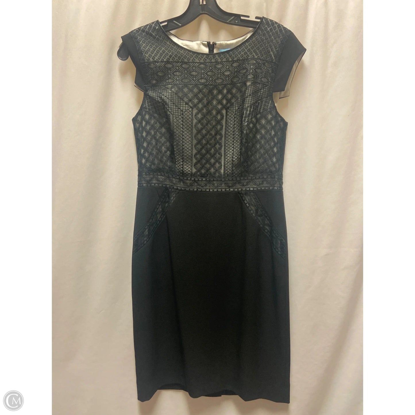 Dress Casual Midi By Antonio Melani In Black, Size: M
