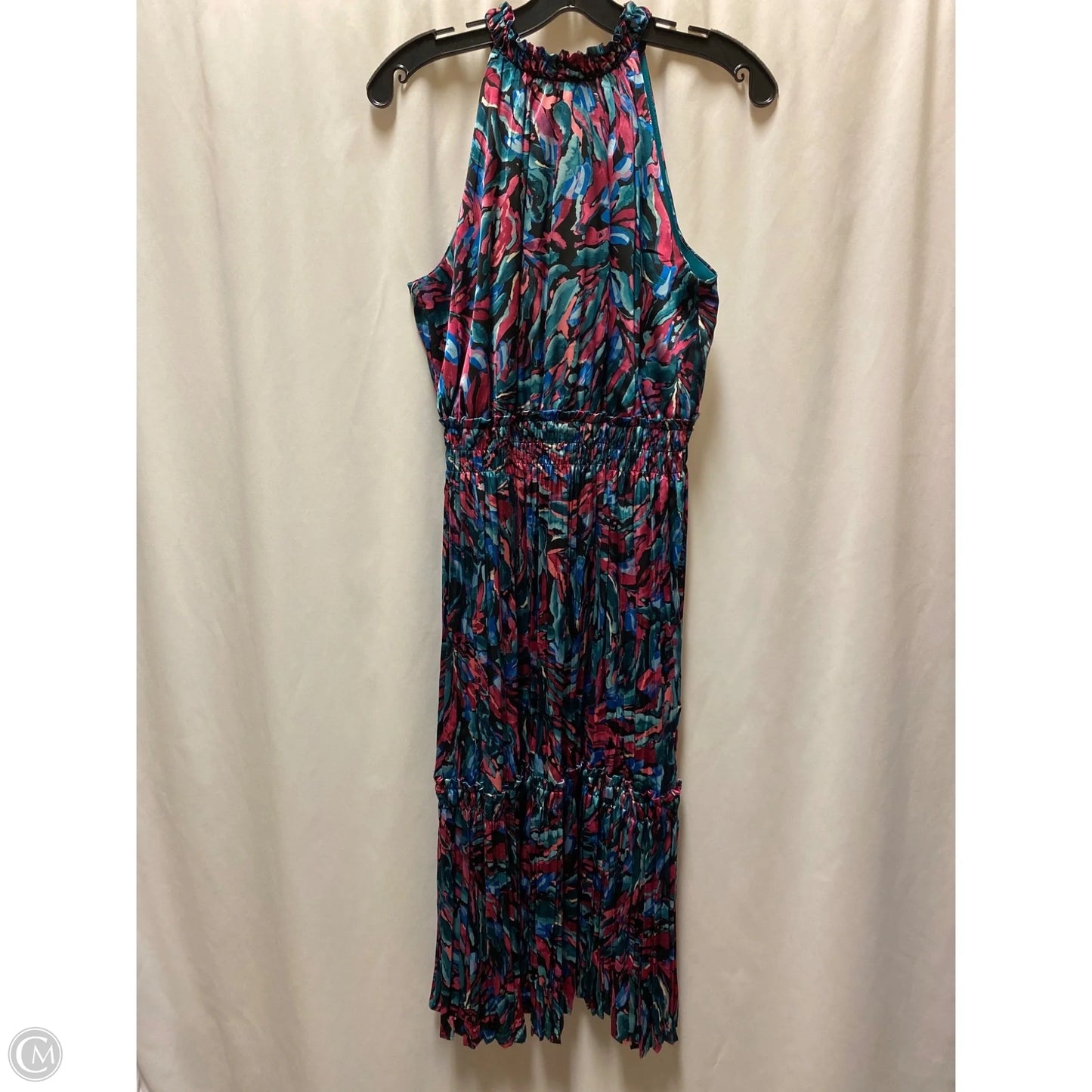 Dress Casual Maxi By Nicole By Nicole Miller In Green, Size: M
