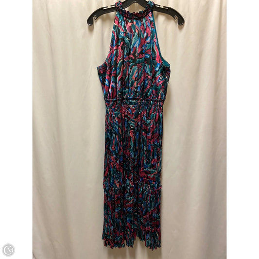 Dress Casual Maxi By Nicole By Nicole Miller In Green, Size: M