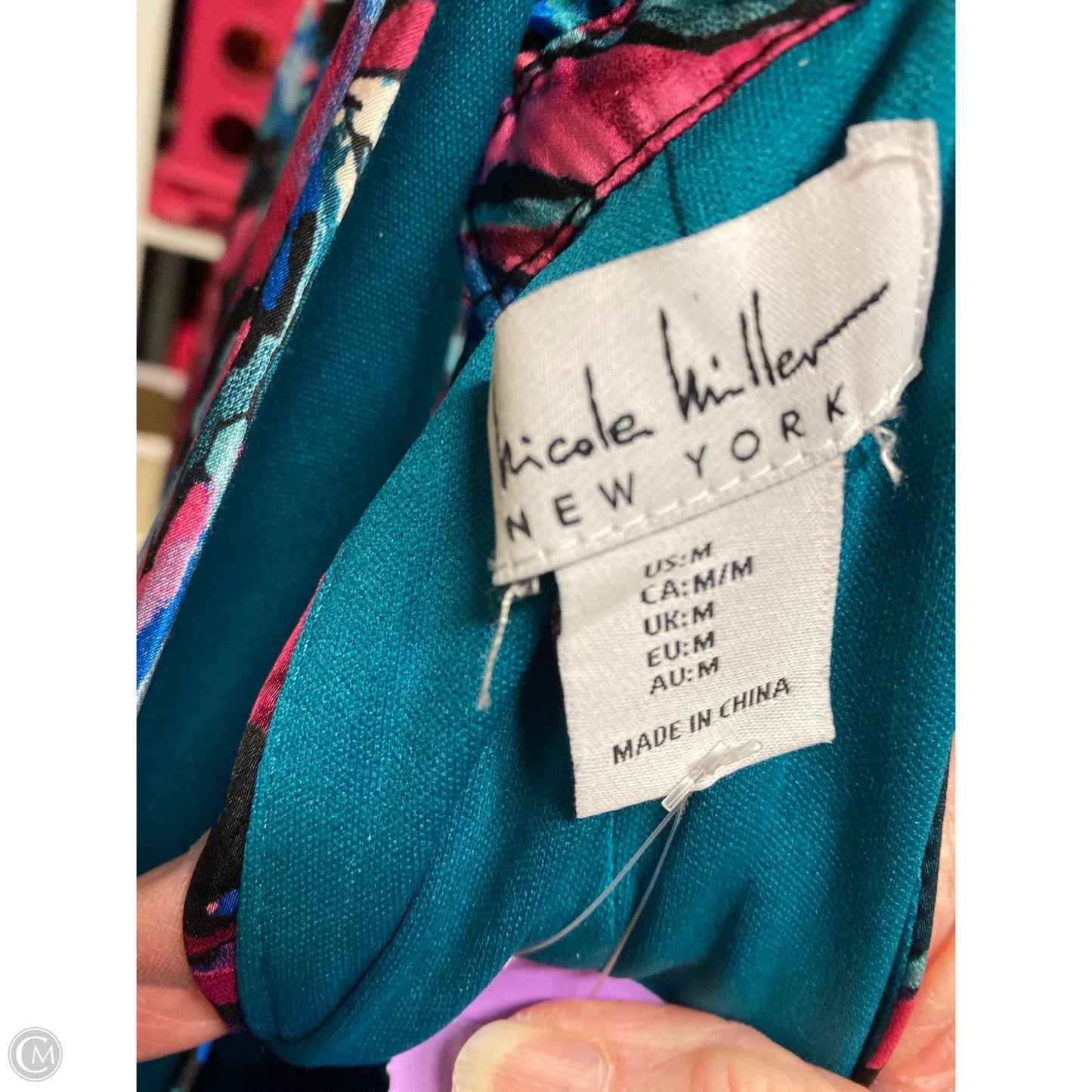 Dress Casual Maxi By Nicole By Nicole Miller In Green, Size: M