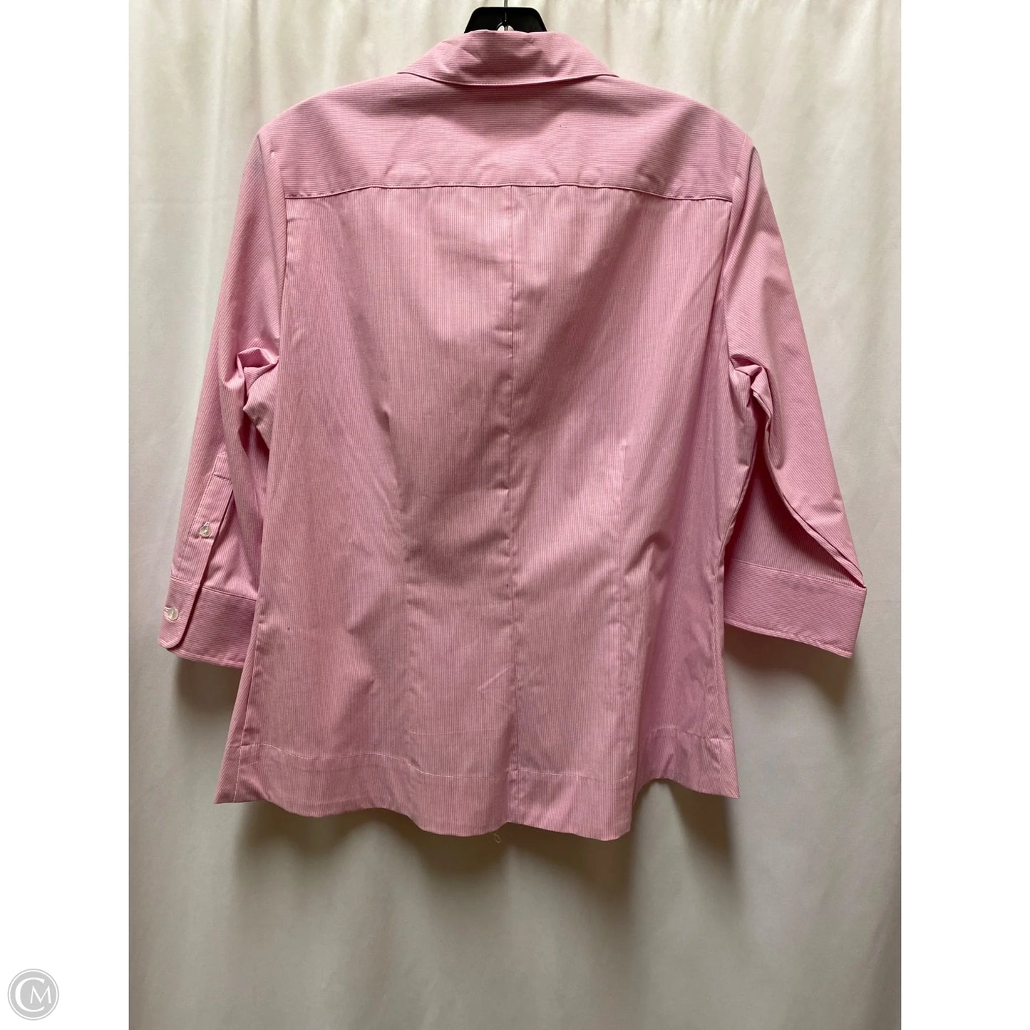 Top Long Sleeve By Riders In Pink, Size: M