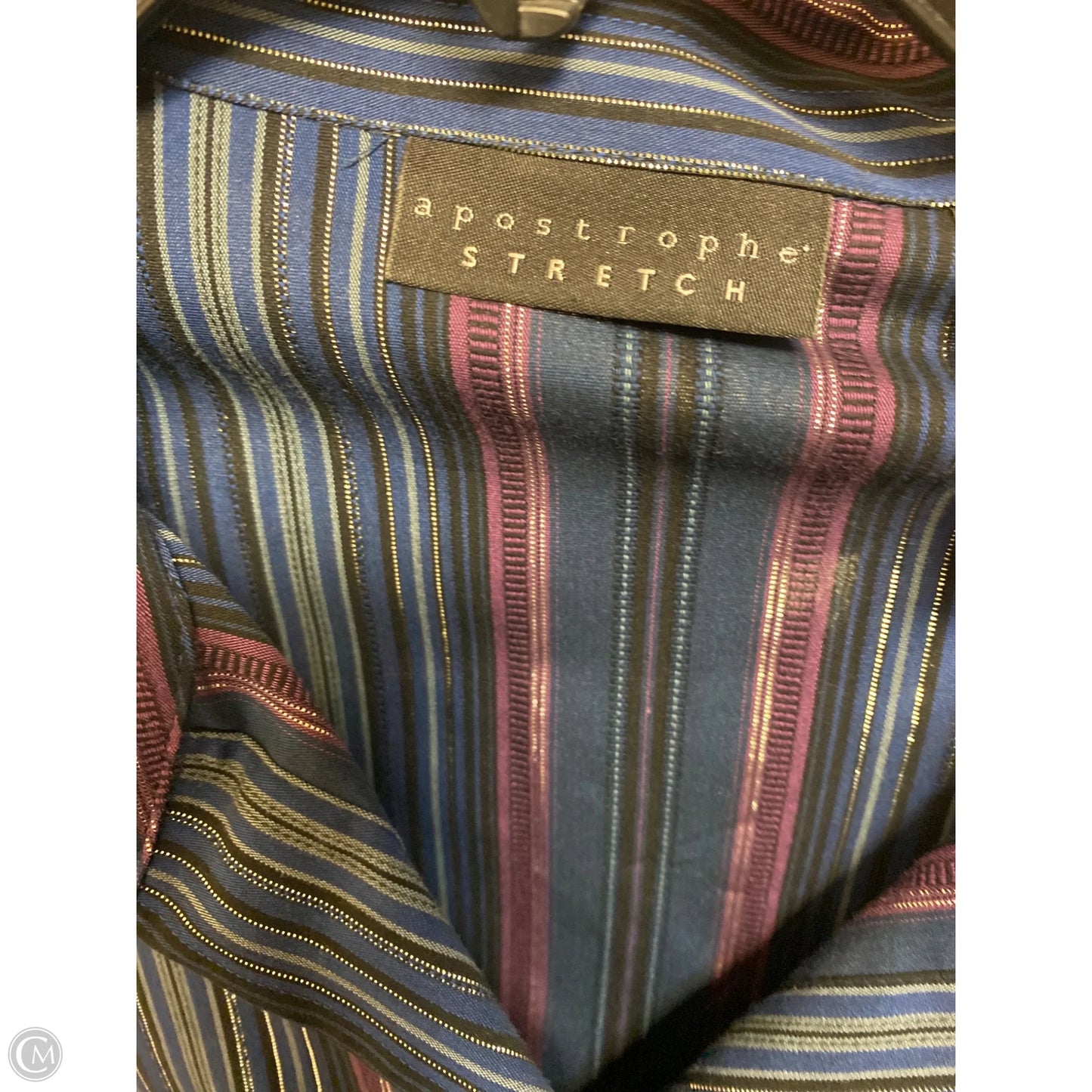 Top Long Sleeve By Clothes Mentor In Blue, Size: M