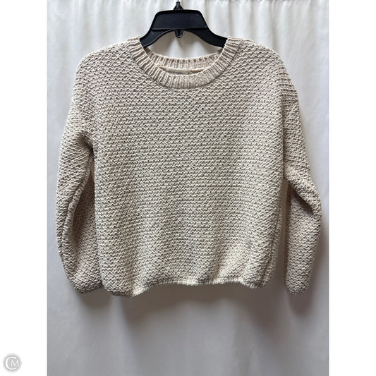 Sweater By Clothes Mentor In Beige, Size: S