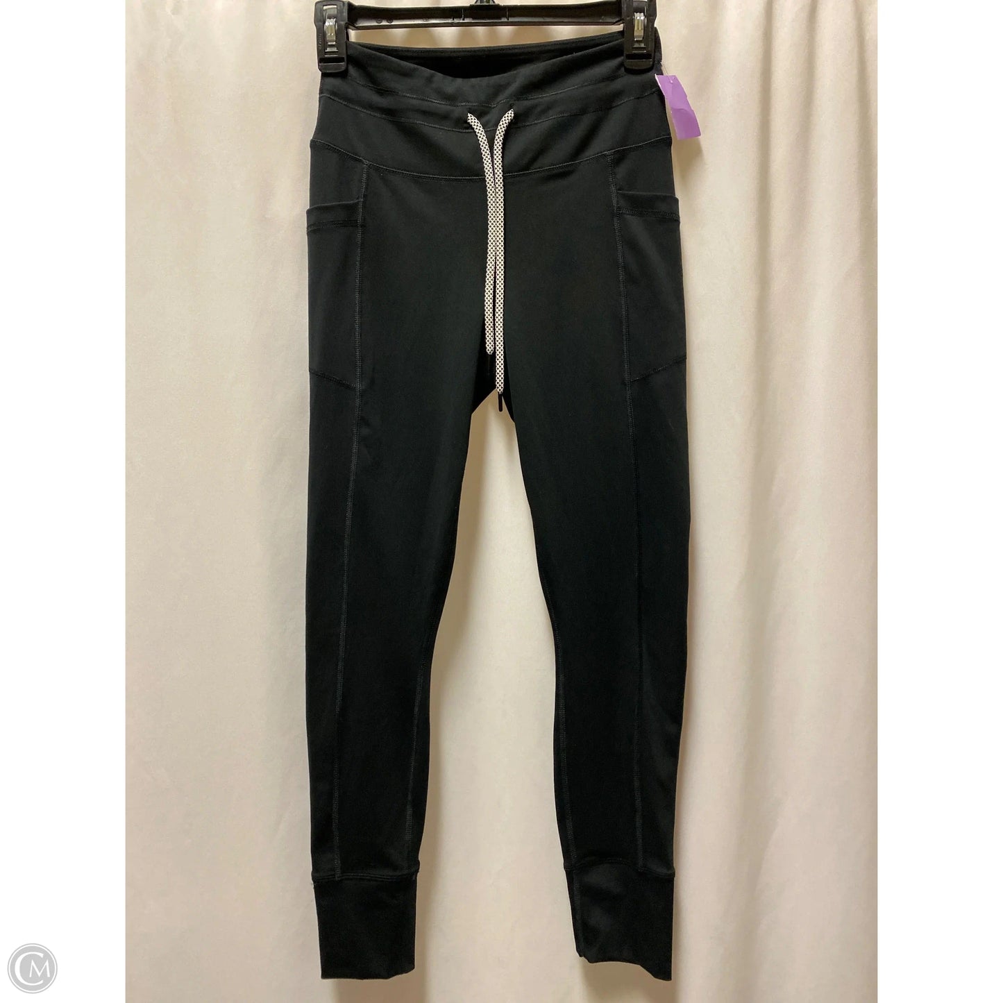 Athletic Leggings By Yogalicious In Black, Size: S