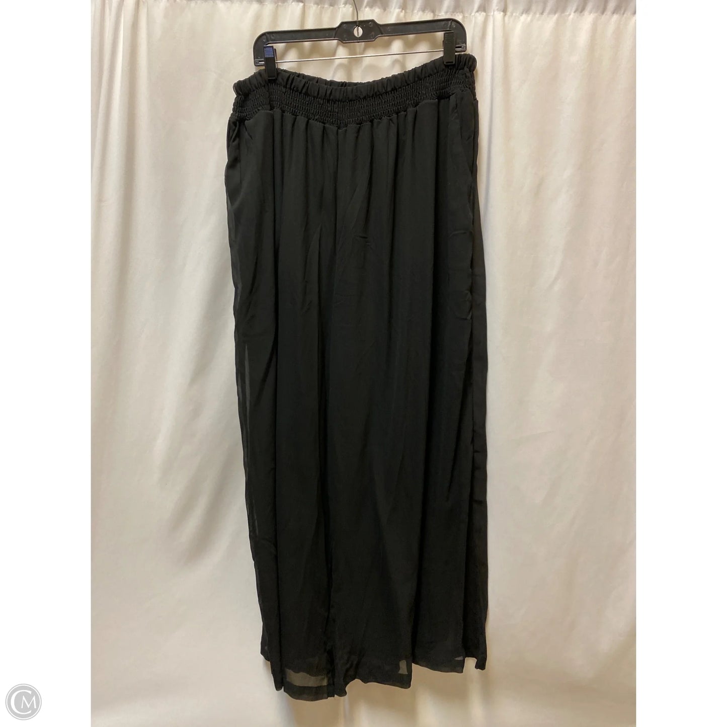 Pants Dress By Clothes Mentor In Black, Size: 3x