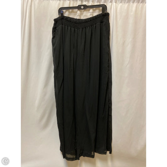 Pants Dress By Clothes Mentor In Black, Size: 3x
