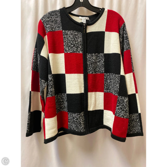 Sweater By Dressbarn In Red, Size: Xl
