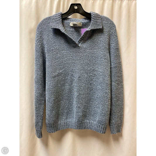 Sweater By Carolyn Taylor In Blue, Size: L