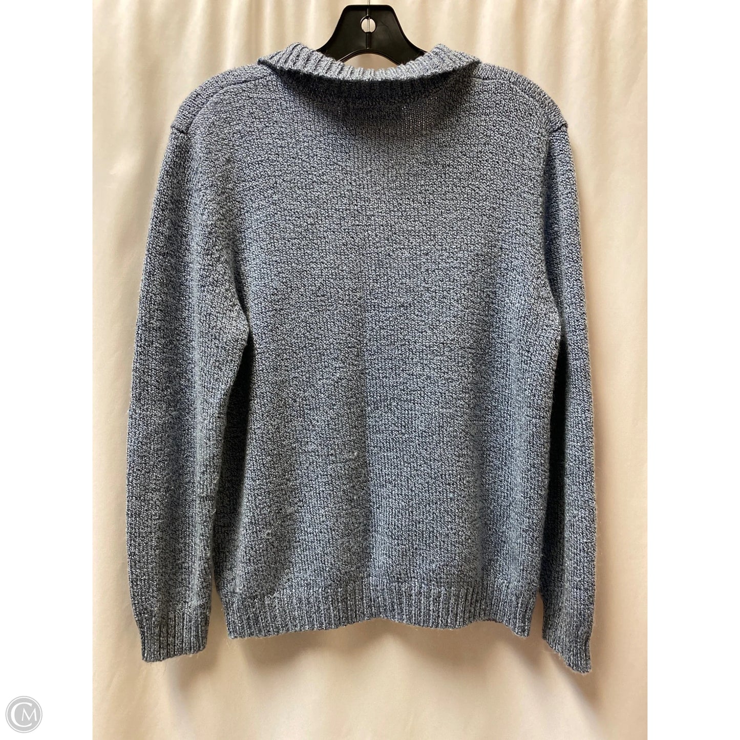 Sweater By Carolyn Taylor In Blue, Size: L